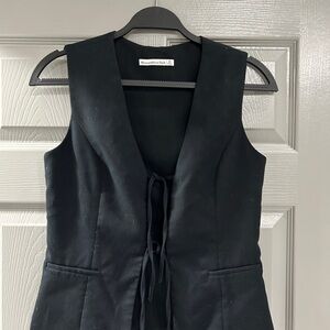 Abercrombie & Fitch Black Vest